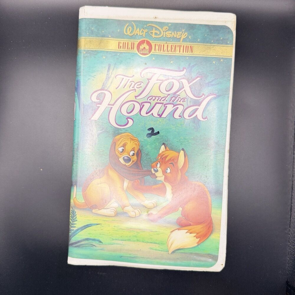 Walt Disney Home Video The Fox and the Hound VHS (1981) G Animation NTSC